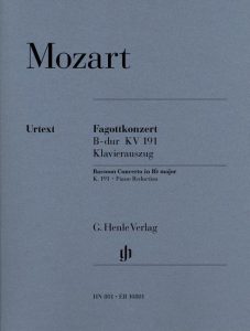 Konzert fuer Fagott und Orchester W.A. Mozart