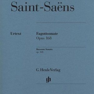 Camille Saint-Saens - Fagottsonate op. 168 - Handschrift